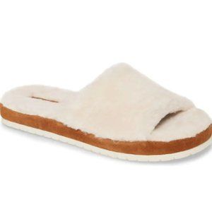Vince Kalina Genuine Shearling Slipper Siz 7.5 NEW